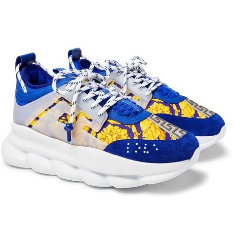 Versace Little Kid's & Kid's Chain Reaction Sneakers